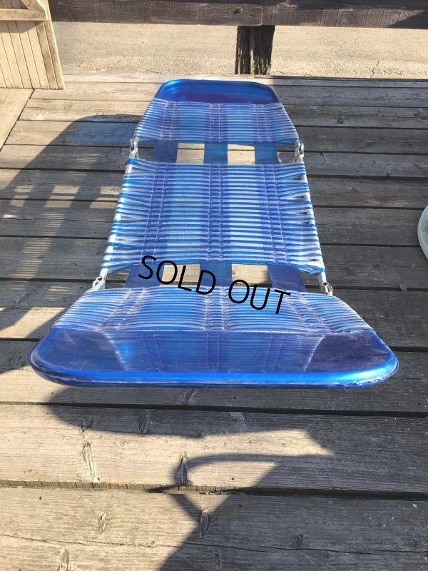 画像6: Vintage Folding Lawn Chair Long (M374)