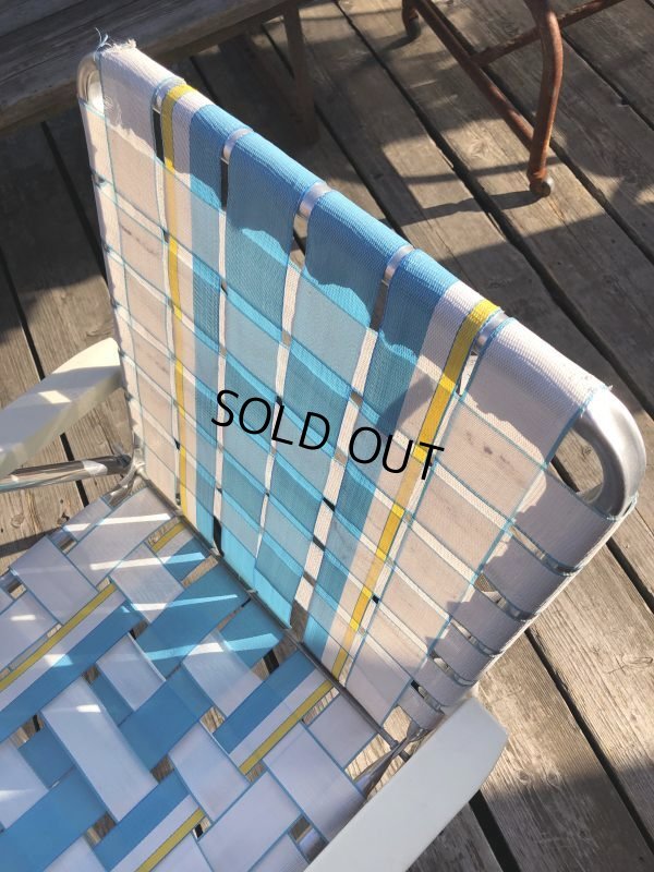 画像14: 60s Vintage Folding Lawn Chair A (B831)