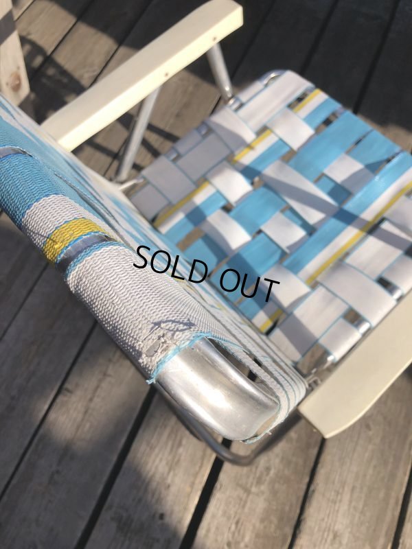 画像12: 60s Vintage Folding Lawn Chair A (B831)