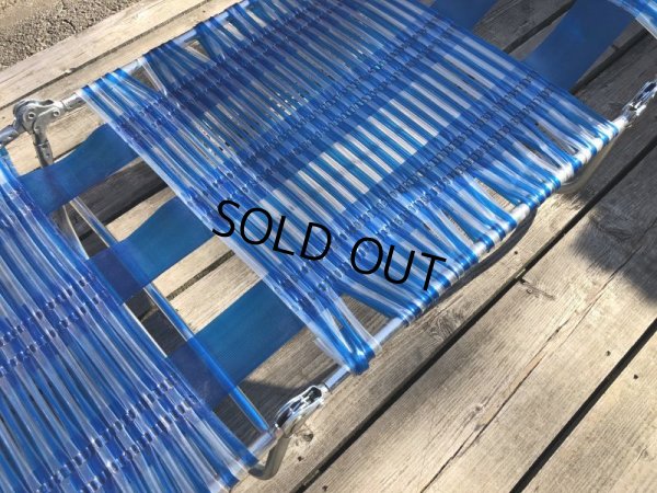 画像8: Vintage Folding Lawn Chair Long (M374)