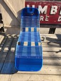 Vintage Folding Lawn Chair Long (M374)