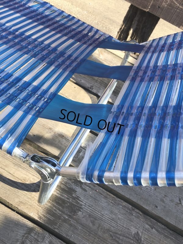 画像9: Vintage Folding Lawn Chair Long (M374)