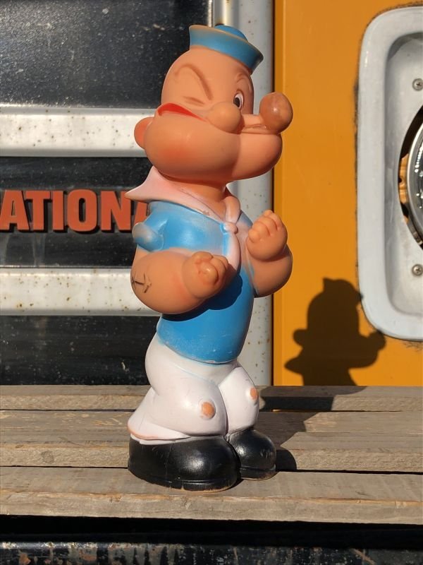 画像2: 70s Vintage Popeye Vinyl Doll (M380)