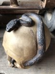 画像10: Rare ! Vintage Skeleton Skull & Snake Figurine Statue Hard to Find !!! (M382)