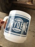 画像9: Vintage Gasbake Milk Glass Mug DRYDENE MOTOR OIL (M383) 