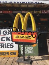 Vintage Advertising McDonalds Golden Arches Neon Light Store Sign (M386)