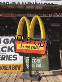 Vintage Advertising McDonalds Golden Arches Neon Light Store Sign (M386)