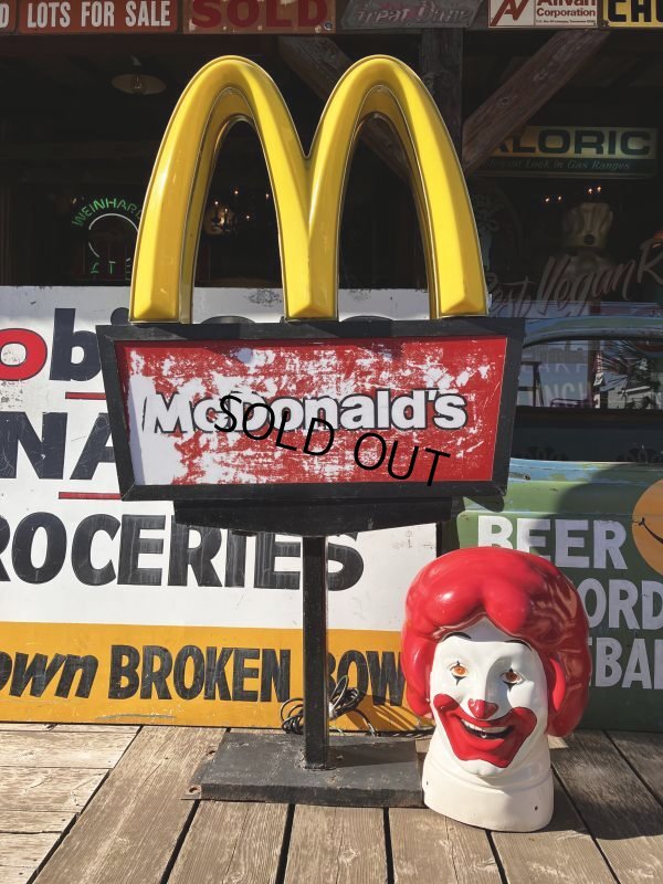 画像8: Vintage Advertising McDonalds Golden Arches Neon Light Store Sign (M386)