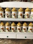 画像12: 70s Vintage Sears Merry Mushrooms kitchen Coordinates Spice Rack N.O.S (M388)