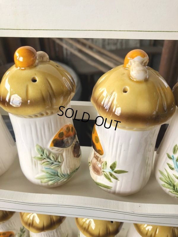 画像29: 70s Vintage Sears Merry Mushrooms kitchen Coordinates Spice Rack N.O.S (M388)