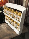 画像2: 70s Vintage Sears Merry Mushrooms kitchen Coordinates Spice Rack N.O.S (M388) (2)