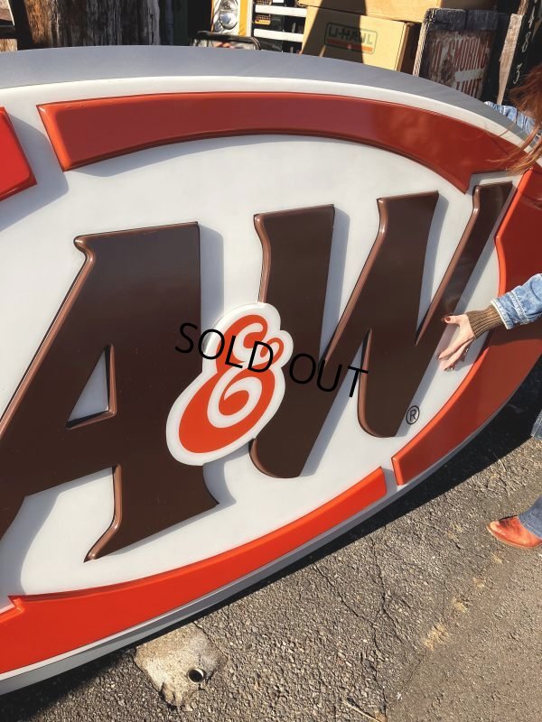 画像16: Vintage Advertising A&W Restaurant Store Display Lighted Sign Hard to Find (M390)
