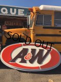 Vintage Advertising A&W Restaurant Store Display Lighted Sign Hard to Find (M390)