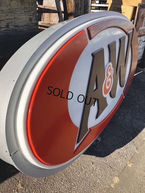 画像12: Vintage Advertising A&W Restaurant Store Display Lighted Sign Hard to Find (M390)