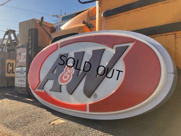 画像14: Vintage Advertising A&W Restaurant Store Display Lighted Sign Hard to Find (M390)