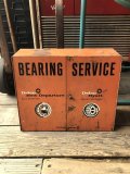 50s Vintage Delco Hyatt Bearing Service Industrial Store Display Cabinet (M391)
