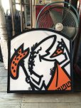 画像1: Vintage Advertising Little Caesars Pizza Store Display Lighted Sign Hard to Find (M392) (1)