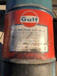 画像12: Vintage Oil Can Gulf Muliti-Porpose Gear Lubricant 90 16 U.S. GALLONS (M394)