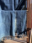 画像10: Vintage African Indigo Fabric Cloth Rag (M396) 