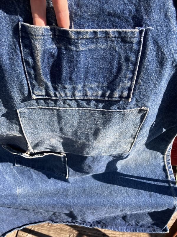 画像5: Vintage Work Apron Denim (M400) 