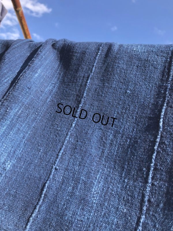 画像6: Vintage African Indigo Fabric Cloth Rag (M397) 