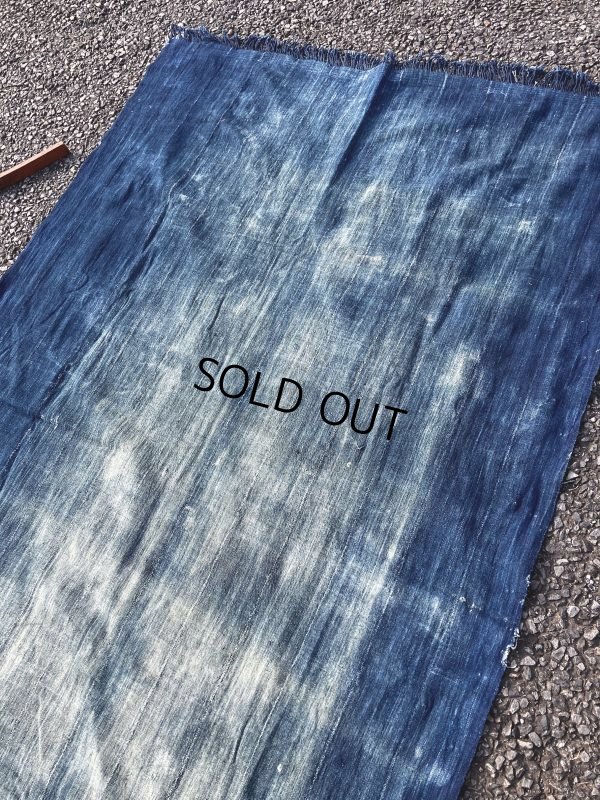 画像15: Vintage African Indigo Fabric Cloth Rag (M397) 