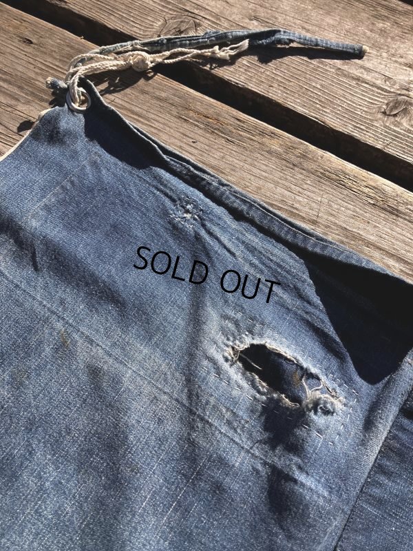 画像8: Vintage Work Apron Denim (M401) 