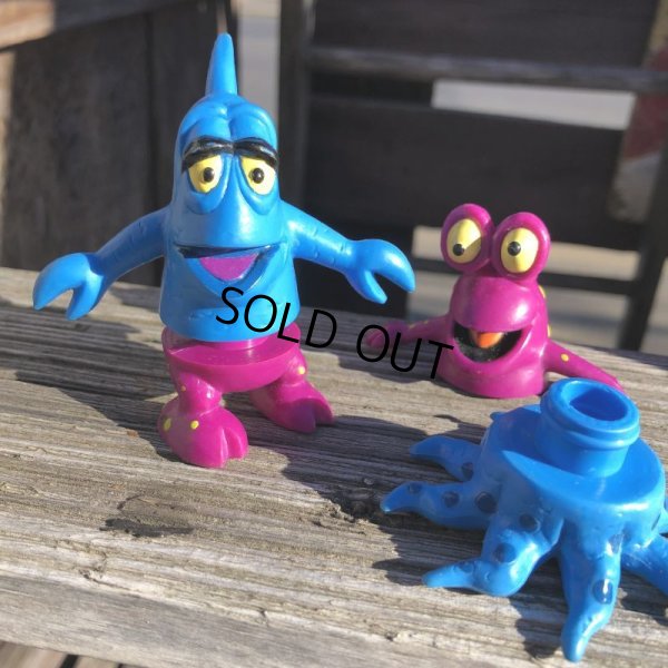 画像8: 80s Vintage Wendy's Advertsing Meal Toys Alien Mix-Ups PVC Figures (M405)