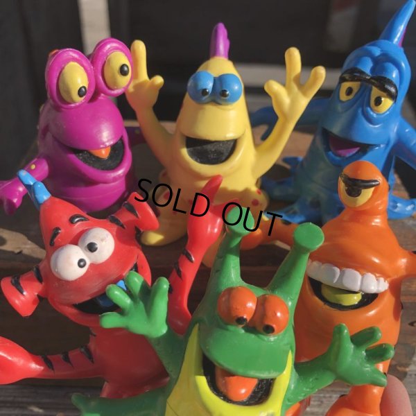 画像10: 80s Vintage Wendy's Advertsing Meal Toys Alien Mix-Ups PVC Figures (M405)