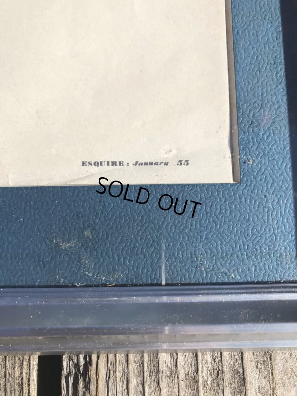 画像3: 1951 Esquire Magazine Al Moore Pin-Up Girls Calendar w/Frame (M403)