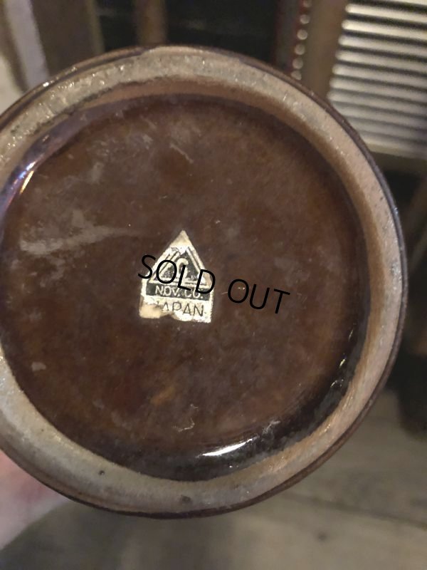 画像8: 50s Vintage JAPAN Skull Poison Bottle Decanter (B406)