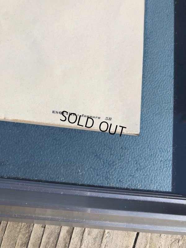 画像3: 1951 Esquire Magazine Al Moore Pin-Up Girls Calendar w/Frame (M404)