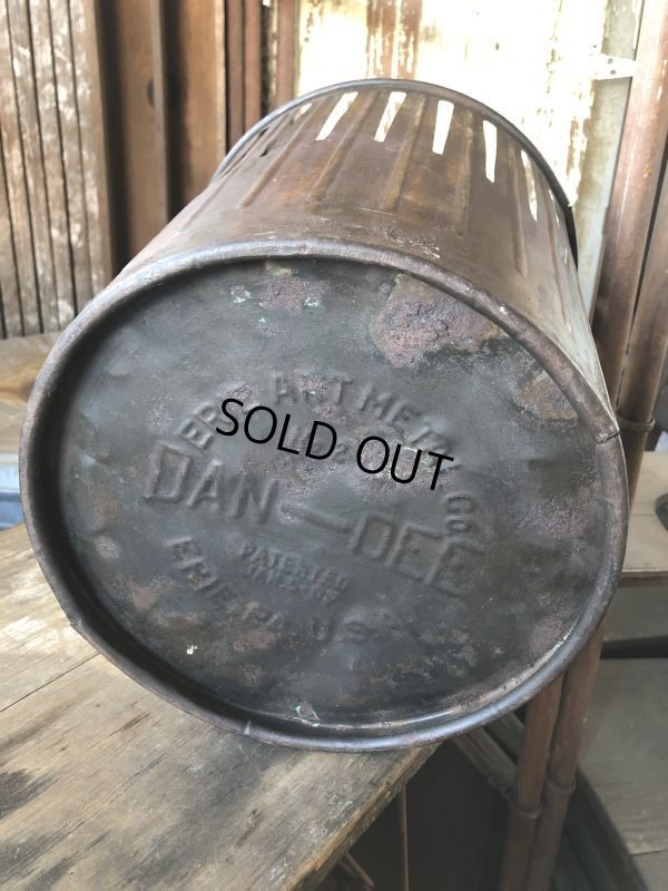 画像5: Vintage DAN - DEE Industrial Metal Trush Can (M407)