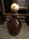 画像3: 50s Vintage JAPAN Skull Poison Bottle Decanter (B406)