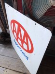 画像4: 90s Vintage AAA Approved Double Sided Metal Sign (M410)