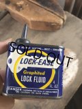 Vintage LOCK-EASE Lock Fluid Can (M414)