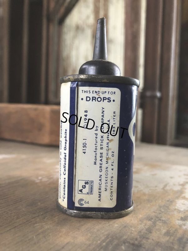 画像4: Vintage LOCK-EASE Lock Fluid Can (M414)