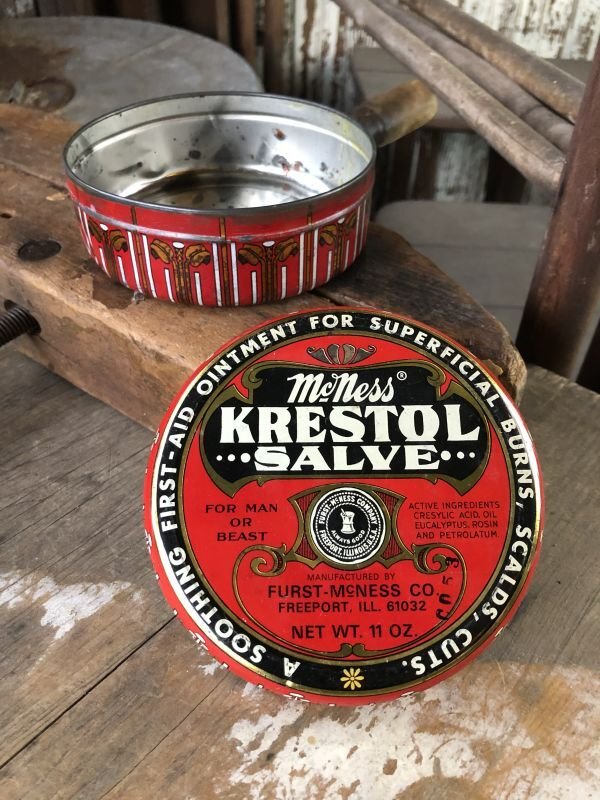 画像1: Vintage Mc Ness KRESTOL SALVE Can (M415)