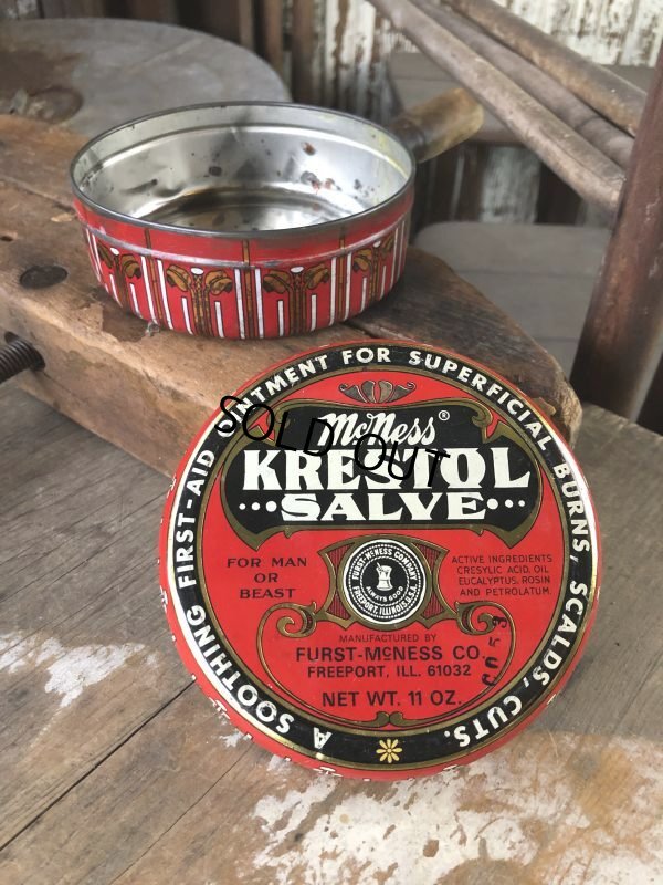 画像1: Vintage Mc Ness KRESTOL SALVE Can (M415)