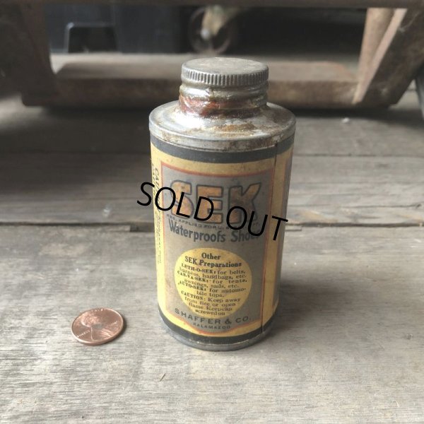 画像4: Vintage SEK Shoes Can (M420)