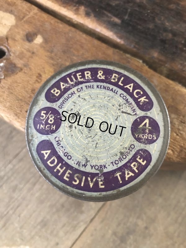 画像6: Vintage BAUER & BLACK ADHESIVE TAPE Can (M424)