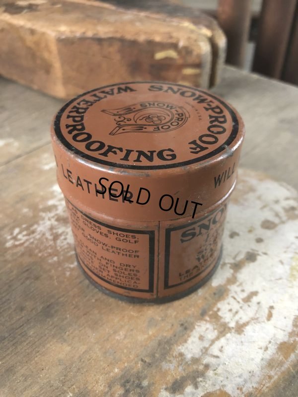 画像5: Vintage Leather's Best Friend SNOW-PROOF WATERPROOFING Can (M422)