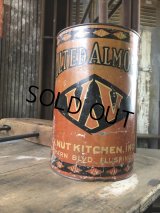 Vintage  V.V Nut SALTED ALMONDS Can (M433)