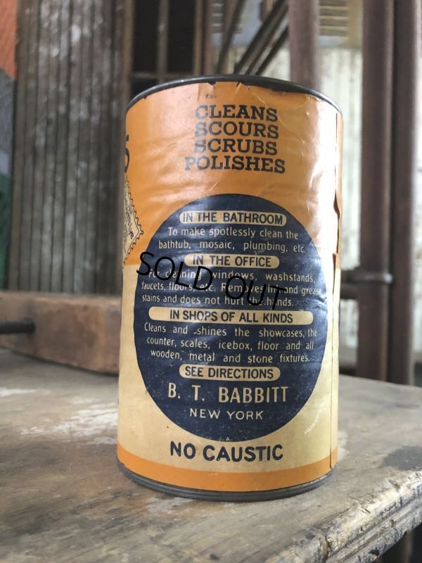 画像3: Vintage Babbitt Cleanser Can (M432)