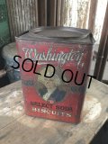 Vintage  Washington Biscuits Can (M434)