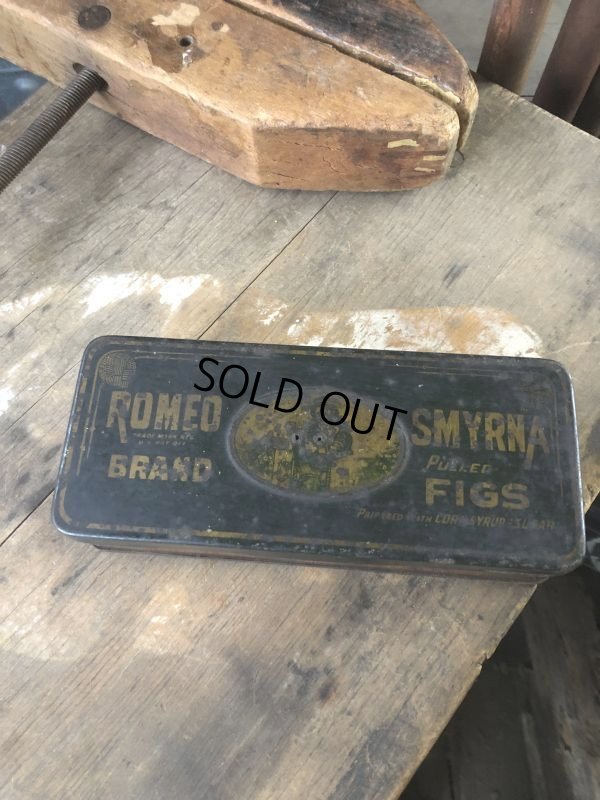 画像2: Vintage Romeo Brand Smyrna Pulled Fig Can (M411)