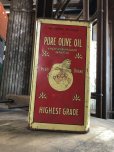 画像2: Vintage PECO Brand Pure Olive Oil One Gallon Can (M429) (2)