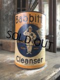 Vintage Babbitt Cleanser Can (M432)