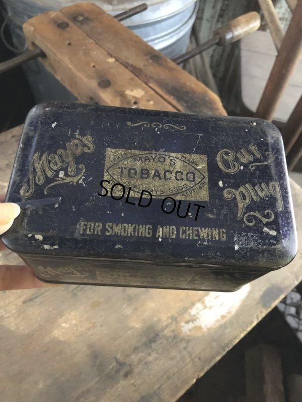 画像9: Vintage Mayo's Tobacco Can (M431)