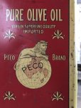 画像8: Vintage PECO Brand Pure Olive Oil One Gallon Can (M429)